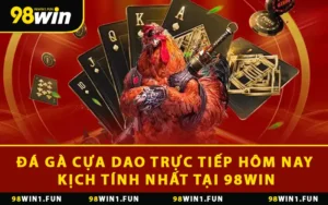 Đá Gà Cựa Dao Trực Tiếp Hôm Nay Kịch Tính Nhất Tại 98WIN
