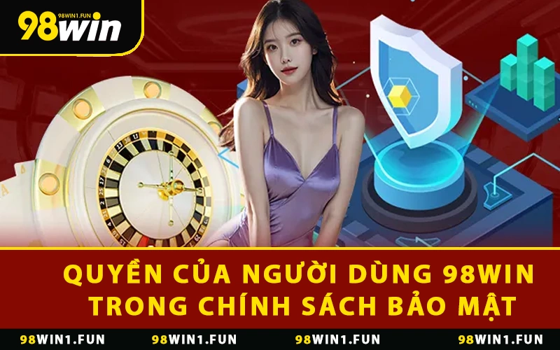 Quyền của người dùng 98WIN trong chính sách bảo mật